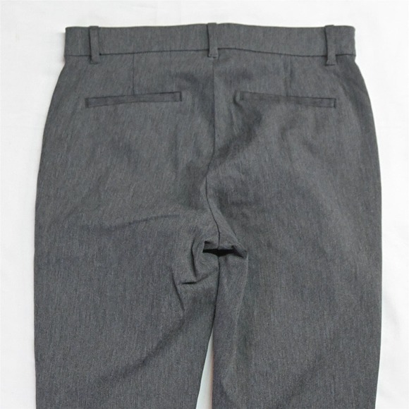 Gap 4 Tall Gray Signature Skinny Ankle Stretch‎ Dress Pants - Picture 4 of 5